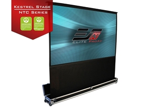 Picture of 100" Large Portable Electric Projection Screen