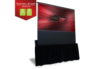 Picture of 110" Large Portable Electric Projection Screen