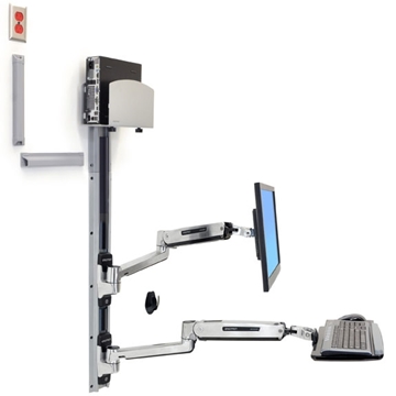 Picture of LX Sit-Stand Wall Mount System