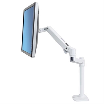 Picture of LX Desk Mount Monitor Arm, Tall Pole, White