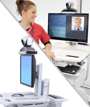 Picture of Single-monitor SV Telepresence Kit for Powered Cart