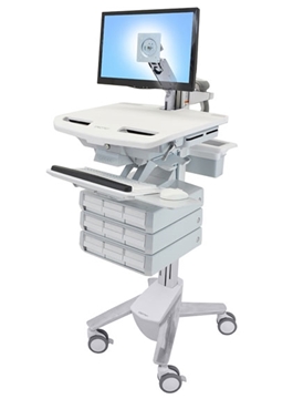 Picture of StyleView Cart with LCD Arm, 9 Drawers