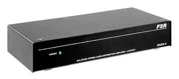 Picture of SADA Series 1 x 4 Stereo Audio Distribution Amplifier