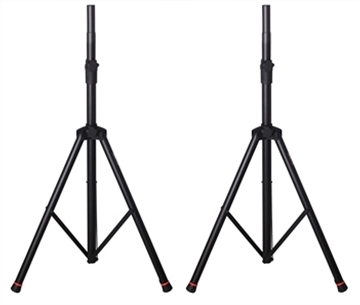 Picture of Double Deluxe Aluminum Speaker Stand with a Carry Bag
