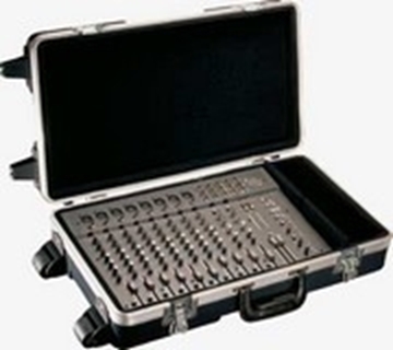 Picture of Molded PE Mixer or Equipment Case, 12x24x4.25-inches with Wheels
