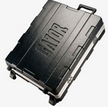 Picture of Molded PE Mixer or Equipment Case, 20 x 25 x 8-inch with Wheels