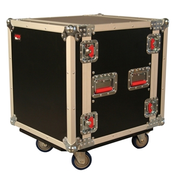Picture of 12U, Standard Audio Road Rack Case with Casters