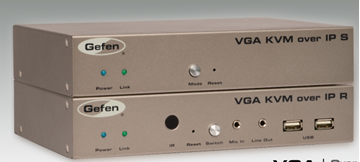 Picture of Dual VGA KVM Extender Receiver Over IP