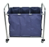 Picture of 36.5-inch Industrial Laundry Cart with Dividers