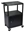 Picture of 42" Presentation AV Cart with 3 Shelves and Cabinet, Black