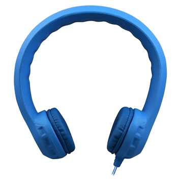 Picture of Flex-phones XL Indestructible Single Construction Headset for Teens, Blue