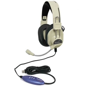 Picture of Deluxe USB Headset with Gooseneck Microphone