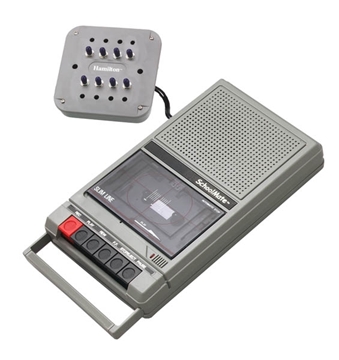 Picture of Classroom Cassette Player, 8 Station, 1 Watt