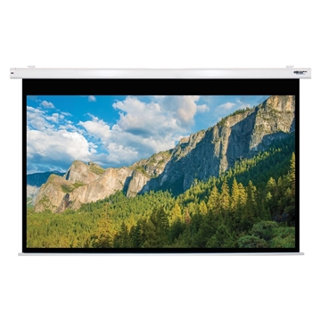 Picture of 120" Diagonal Electric Projector Screen, 16:10 PC Format, Matte White Fabric