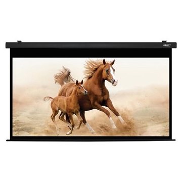 Picture of 135" Diagonal Electric Projector Screen, Black