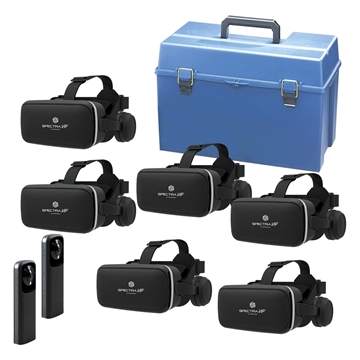 Picture of SpectraVIP 360 VR 6-Person Multi-pack Kit, Virtual Reality Goggles and 360 VR Cameras
