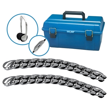 Picture of Lab Pack with 24 HA2V Personal Headphones in Carry Case