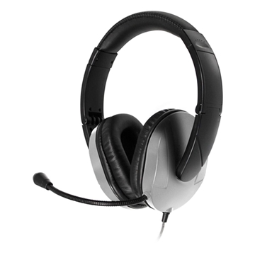Picture of Deluxe Over-ear Multimedia USB Headset with Steel Reinforced Gooseneck Mic