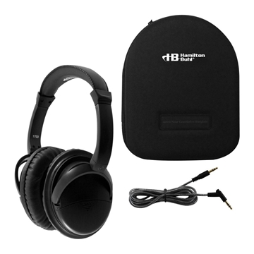 Picture of Deluxe Active Noise-cancelling Headphones with Case