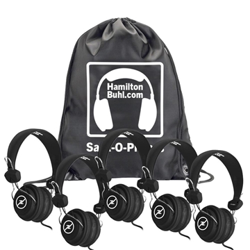 Picture of Favoritz Headsets with In-line Microphone and TRRS Plug, Black