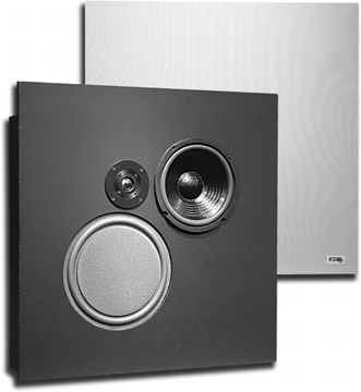 Picture of 8" Grid Ceiling Mount Loudspeaker with Duraflake Fabrication, 100W
