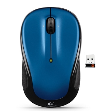 Picture of Wireless Mouse M325, 1000dpi Resolution, Blue, Reliability