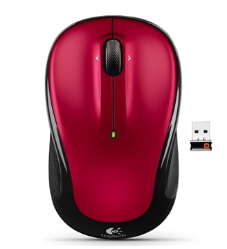 Picture of Wireless Mouse M325, 1000dpi Resolution, Red
