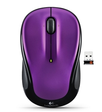 Picture of Wireless Mouse M325, 1000dpi Resolution, Vivid Violet