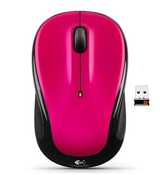 Picture of Wireless Mouse M325, 1000dpi Resolution, Brilliant Rose Color