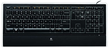 Picture of Illuminated Keyboard with Minimalist Design