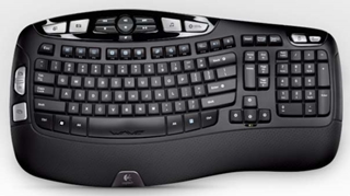 Picture of Wireless Wave-shaped Keyboard K350