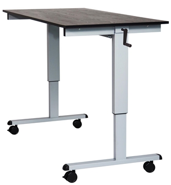 Picture of 60" Crank Adjustable Stand Up Desk