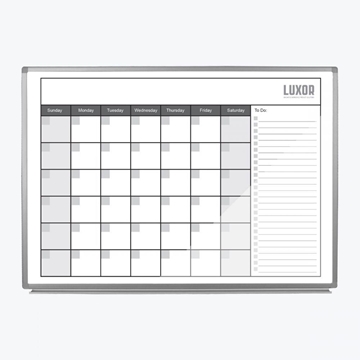 Picture of 48x36" Magnetic Dry-Erase Monthly Calendar