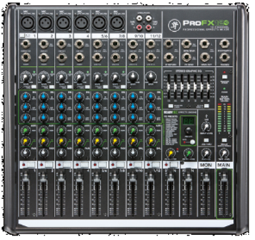 Picture of 12-channel Professional Effects Mixer with USB