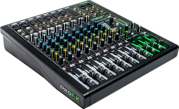 Picture of 12 Channel Professional Effects Mixer with USB