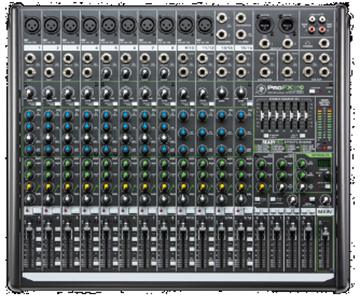 Picture of 16-channel 4-bus Effects Mixer with USB