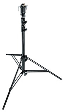 Picture of 10.6' Black Chrome Plated Steel Senior Stand with Leveling Leg