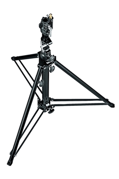 Picture of Black Follow Spot Stand with Leveling Leg (Special Order Only)