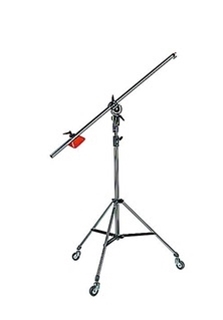 Picture of Heavy Duty Light Boom, Includes 008BU Stand with Casters, Black