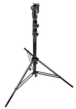 Picture of 10.9' Chrome Plated Steel Heavy Duty Stand with Leveling Leg, Black