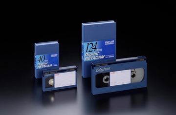 Picture of Digital Betacam Video Cassette, 78m Tape Length, 12min Recording Time