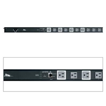 Picture of 10-outlet 15A Low Profile Vertical IP Controlled PDU with RackLink