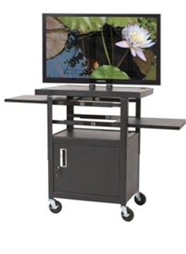 Picture of Height Adjustable Flat Panel TV Cart