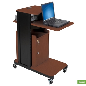 Picture of Xtra Long Presentation Cart, Cherry