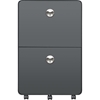 Picture of 2 Drawer Mobile File Cabinet, Gray