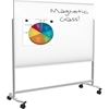 Picture of Visionary Move Mobile Magnetic Glass Whiteboard, 4'H x 3'W
