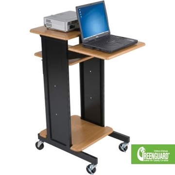 Picture of Presentation Cart, Gray/Black