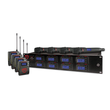 Picture of UHF Wireless Receiver System for use of 8 Simultaneous Transmitters