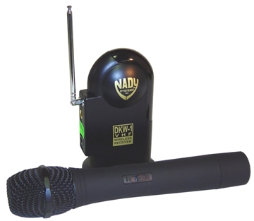 Picture of 1-channel VHF Wireless Microphone/Instrument System, Handheld Transmitter