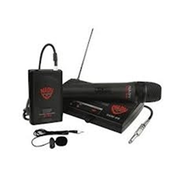 Picture of 1-channel UHF Wireless Microphone/Instrument System, Handheld Microphone Transmitter